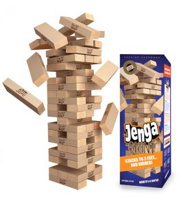 best finish for giant jenga