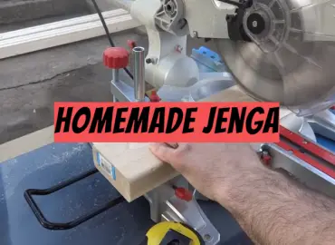 Homemade Jenga