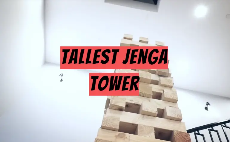 Tallest Jenga tower