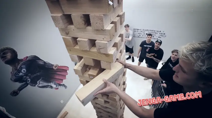 Tallest Jenga Tower Party