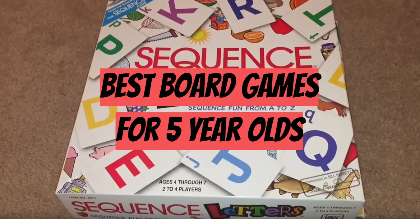 Top 5 Best Board Games for 5 Year Olds [2024 Review]