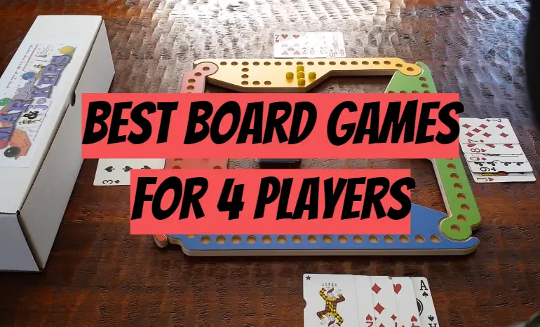 5 Best Board Games for 4 Players