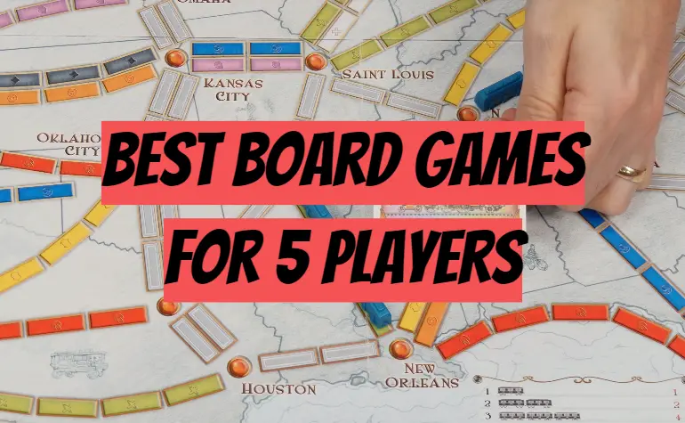 5 Best Board Games for 5 Players