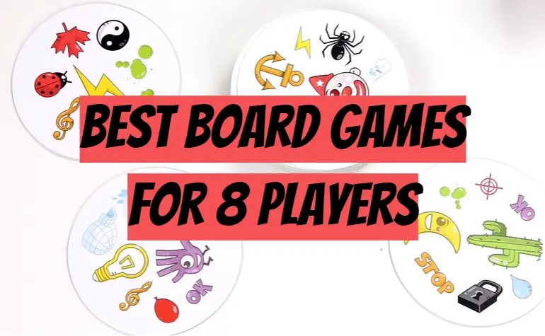 5 Best Board Games for 8 Players