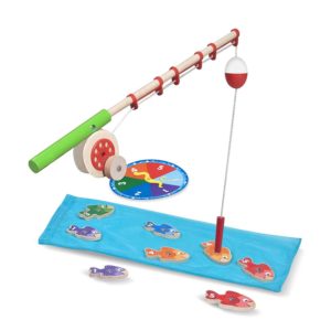 Melissa & Doug Catch & Count Wooden Fishing Game