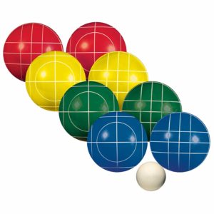 Franklin Sports Bocce Sets - Regulation Bocce Balls and Pallino