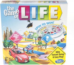 Gaming The Game of Life Board Game Ages 8 & Up